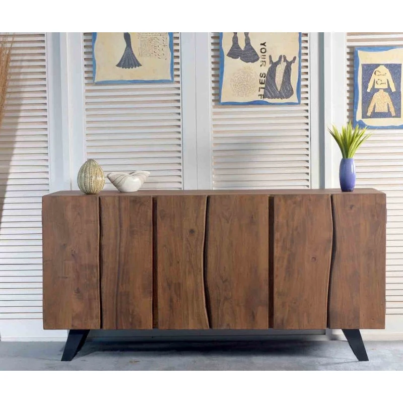 Coast To Coast Imports, LLC 6-Door Sideboard 5 Coast To Coast Imports, LLC 6-Door Sideboard - Image 5