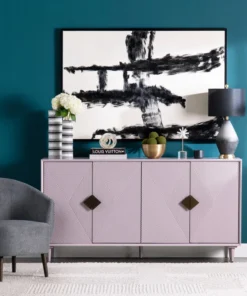 Crestview Collection Arvada 4 Door Sideboard, Lilac -Palace-shop 3b312193037283ba 6974 w800 h800 b0 p0