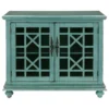Martin Svensson Home Small Spaces TV Stand, Antique Teal