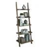 Convenience Concepts American Heritage Bookshelf Ladder- Natural Driftwood Wood