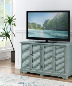 Coast To Coast Imports, LLC Four Door Credenza, Shutterbye Blue -Palace-shop 3f01c13a007e1e28 6323 w800 h800 b0 p0