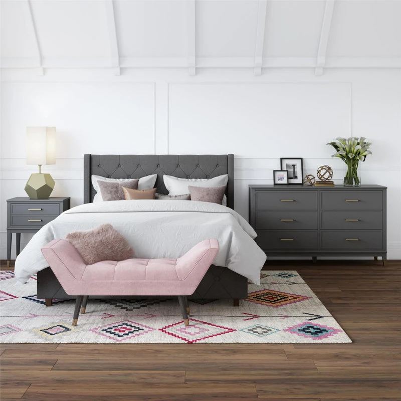 Brimfield & May Westerleigh 6-Drawer Dresser, Graphite Grey 4 Brimfield & May Westerleigh 6-Drawer Dresser, Graphite Grey - Image 4