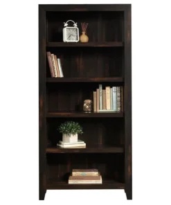 Sauder Dakota Pass Engineered Wood 5-Shelf Bookcase In Char Pine -Palace-shop 4221d5190db0f9a7 4336 w800 h800 b1 p0