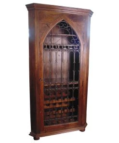 Moti Iron Jali Wine Cabinet