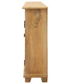 Moti Bayside Jensen 4-Door Solid Wood Sideboard, Distressed Natural Finish -Palace-shop 46f11089037bec1f 6104 w800 h800 b1 p0