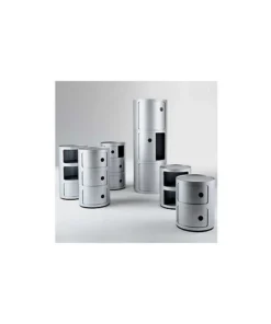 Componibili Small Round Storage Modules By Kartell, White -Palace-shop 4951e89b08f8112f 0488 w800 h800 b1 p0