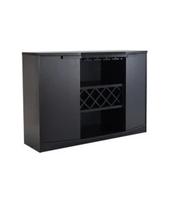 Furniture Of America E-Commerce By Enitial Lab Furniture Of America Bruno Contemporary Wood Multi-Storage Buffet In Black
