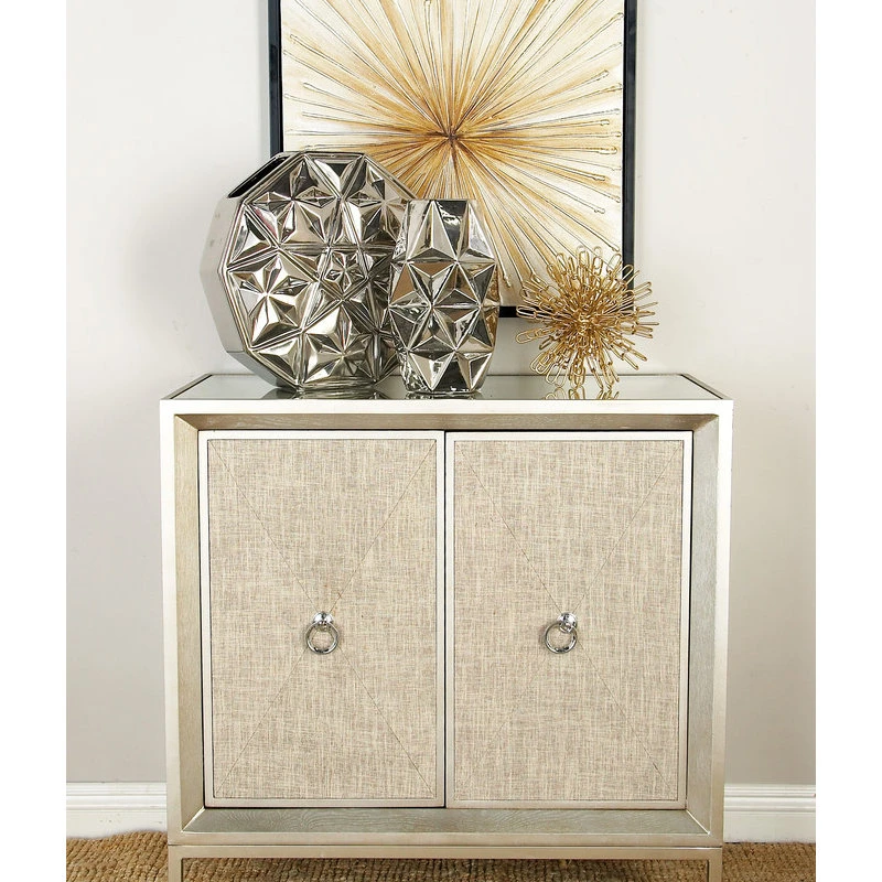 Brimfield & May Glam Beige Wood Cabinet 39851 3 Brimfield & May Glam Beige Wood Cabinet 39851 - Image 3