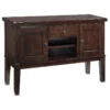 Ashley Furniture Industries Haddigan Dining Room Server, Casual Style, Dark Brown