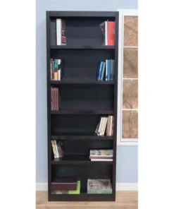 Concepts In Wood Traditional 84" Tall 6-Shelf Wood Bookcase In Espresso -Palace-shop 5001e66d0fe57d34 1896 w800 h800 b0 p0