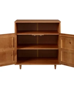 Walker Edison Henry 30" Solid Wood Detailed Door Accent Cabinet, Caramel 9 Walker Edison Henry 30" Solid Wood Detailed Door Accent Cabinet, Caramel -Palace-shop 50e13cc700b6d587 0652 w800 h800 b1 p0