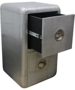 Moti Pilot Cabinet Aluminum Accents And Exposed Steel Screws