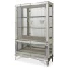 Michael Amini Hollywood Swank Curio Cabinet With Glass Doors - Pearl Caviar