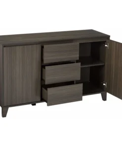Pilaster Designs Anitra Oak Gray Wood Modern Buffet Server 2 Door Cabinet Console Table -Palace-shop 5351faab0bc889f0 1529 w800 h800 b1 p0