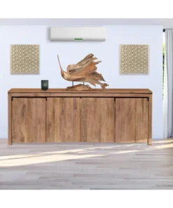 Chic Teak Inc. Recycled Teak Wood Solo Buffet, 4 Doors -Palace-shop 53c1ebf00bec61cc 0414 w800 h800 b0 p0