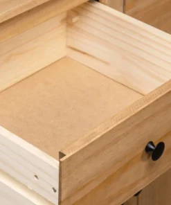 Vida XL International B.V. VidaXL Solid Wood Pine Sideboard Panama Range Storage Cabinet Chest Furniture -Palace-shop 540199eb009b70d1 5060 w800 h800 b0 p0