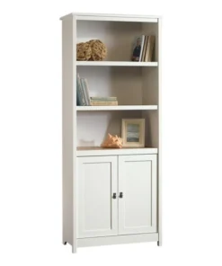 Scranton & Co 3 Shelf Bookcase In Soft White
