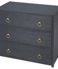Butler Specialty Company Lark Navy Blue 3 Drawer Chest, 5392291