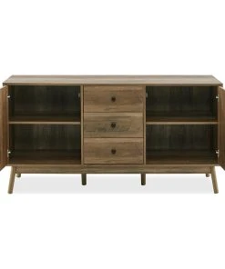 Belleze Sideboard Buffet TV Stand Storage Entertainment Center, Rustic Oak, 57" 8 Belleze Sideboard Buffet TV Stand Storage Entertainment Center, Rustic Oak, 57" -Palace-shop 5761b9a40ef2c735 7031 w800 h800 b1 p0