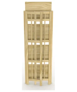 Stony Edge Folding Bookcase, 4 Shelves, 16", Natural -Palace-shop 595155e8013900bf 5968 w800 h800 b1 p0