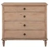 Olliix Madison Park Signature Victoria Nightstand, 4-Drawer Dresser