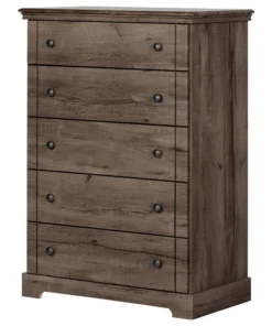 South Shore Furniture South Shore Avilla 5 Drawer Chest In Fall Oak
