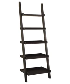 Coaster Home Furnishings Coaster Cappuccino Ladder Bookcase With 5-Shelf
