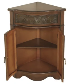 Welcome Home Accents Walnut Corner Cabinet -Palace-shop 5d71f7b606d49413 2298 w800 h800 b1 p0