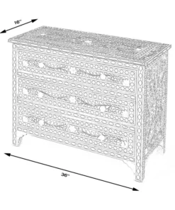 Butler Specialty Company Victoria Mother Of Pearl Drawer Chest -Palace-shop 5d8119ef01894769 0866 w800 h800 b1 p0