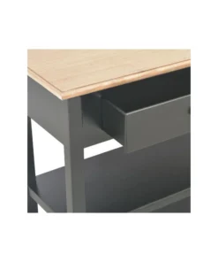 Vida XL International B.V. VidaXL Sideboard Black 43.3" MDF Sturdy Storage Cabinet Home Hall Furniture -Palace-shop 5e01a84f03accf00 8275 w800 h800 b0 p0