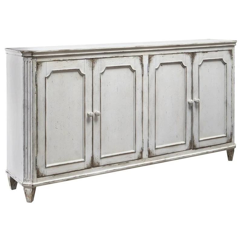 Ashley Furniture Industries Mirimyn Door Accent Cabinet, Antique White T505-560 1 Ashley Furniture Industries Mirimyn Door Accent Cabinet, Antique White T505-560