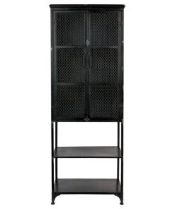 Tall Metal China Cabinet | Dutchbone Denver
