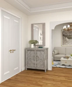 Brimfield & May Farmhouse Gray Wood Cabinet 22670 -Palace-shop 5f817f1701897a47 7796 w800 h800 b0 p0