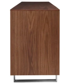 Euro Style Alvarado 79" Sideboard, American Walnut With Brushed Stainless Steel Base -Palace-shop 604164600e4d81e6 5831 w800 h800 b1 p0