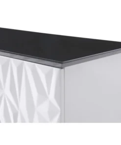 Zuri Furniture 78.6" Modern Vortice Buffet Black And White Lacquer Matte Black Legs 12 Zuri Furniture 78.6" Modern Vortice Buffet Black And White Lacquer Matte Black Legs -Palace-shop 6131db300dc5eefc 8150 w800 h800 b0 p0
