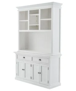 NovaSolo Halifax Buffet Hutch Unit With 2 Adjustable Shelves