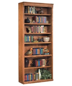 Martin Furniture Huntington Oxford 84" Open Bookcase (Wheat)