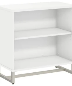 Office By Kathy Ireland Method Bookcase Cabinetm, White