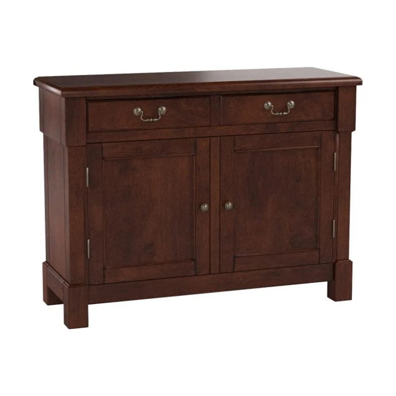 Decor Love Traditional Sideboard, Mahogany Wood Construction With Plenty Storage Space 1 Decor Love Traditional Sideboard, Mahogany Wood Construction With Plenty Storage Space