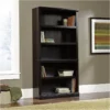 Sauder Select 5 Shelf Bookcase In Estate Black