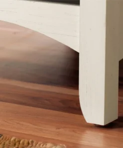 Bush Business Furniture Salinas 5 Shelf Bookcase In Antique White - Engineered Wood -Palace-shop 6d617c1703e0a122 1299 w800 h800 b0 p0