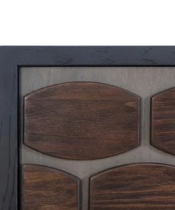 Mandalay Home Furnishings, Inc. MillBrae Sideboard Black Oak With Gray And Brown -Palace-shop 6da101cf016f0b15 5095 w800 h800 b0 p0