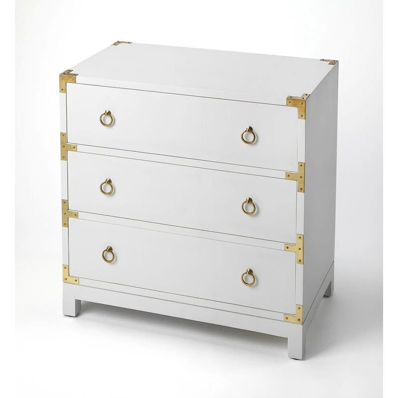 Butler Specialty Company Butler Forster Glossy White Chest 2 Butler Specialty Company Butler Forster Glossy White Chest - Image 2