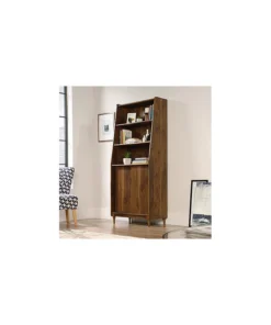 Sauder Harvey Park Engineered Wood Wide Bookcase In Grand Walnut 7 Sauder Harvey Park Engineered Wood Wide Bookcase In Grand Walnut -Palace-shop 70416ae00a85f820 9441 w800 h800 b0 p0
