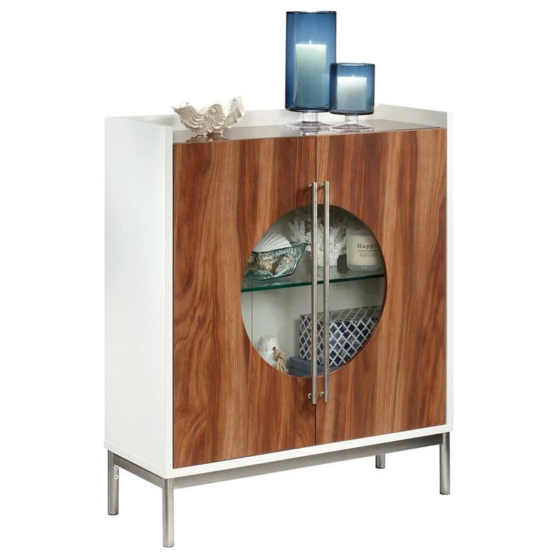 Sauder Vista Key Coastal Inspired Wood Accent Chest In Pearl Oak 2 Sauder Vista Key Coastal Inspired Wood Accent Chest In Pearl Oak - Image 2