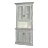David Lee Furniture Regency Corner Cabinet