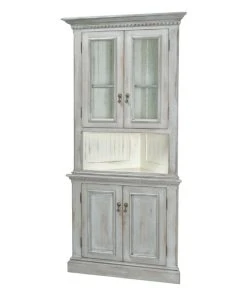 David Lee Furniture Regency Corner Cabinet