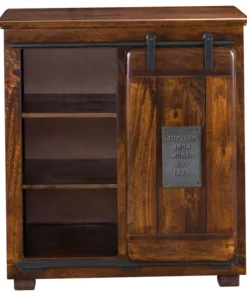 Coast To Coast Imports, LLC Warm Brown Mango 4 Drawer 1 Door Cabinet -Palace-shop 79e1baa70e9e2167 6398 w800 h800 b1 p0