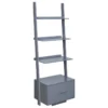 Convenience Concepts American Heritage Ladder Bookshelf With File Drawer