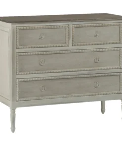 Gabby Caroline Aged White Mahogany Chest
